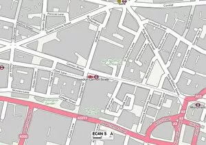 City of London EC4N 5 Map