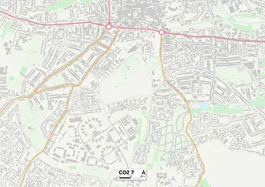 Brookside Close Gallery: Colchester CO2 7 Map
