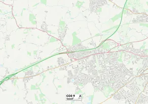 Cooks Lane Gallery: Colchester CO3 9 Map