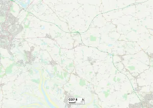Wick Road Gallery: Colchester CO7 8 Map