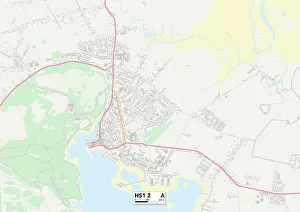 Comhairle Nan Eilean Siar Gallery: Comhairle nan Eilean Siar HS1 2 Map