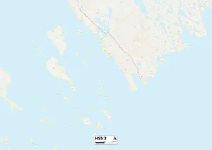 Comhairle Nan Eilean Siar Gallery: Comhairle nan Eilean Siar HS5 3 Map