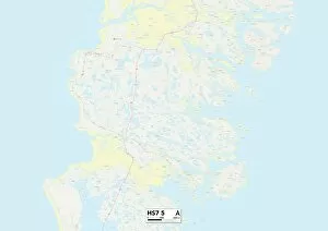 Comhairle nan Eilean Siar HS7 5 Map