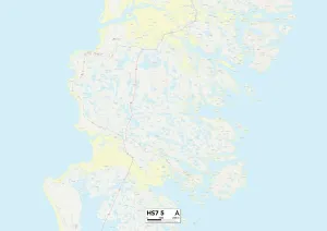 Comhairle Nan Eilean Siar Gallery: Comhairle nan Eilean Siar HS7 5 Map