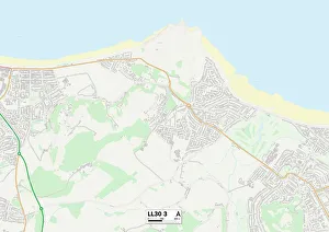 Shaftesbury Avenue Gallery: Conwy LL30 3 Map
