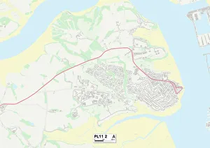 Primrose Close Gallery: Cornwall PL11 2 Map