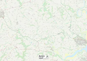 West Lane Gallery: Cornwall PL12 5 Map