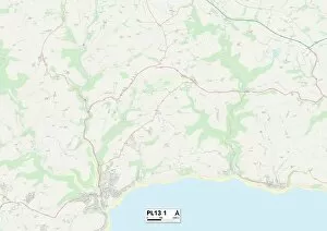 Bolventor Gallery: Cornwall PL13 1 Map