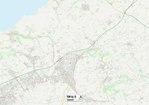 North Road Gallery: Cornwall TR16 5 Map