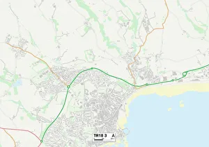 The Close Gallery: Cornwall TR18 3 Map