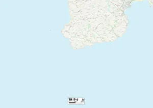 Cliff Road Gallery: Cornwall TR19 6 Map