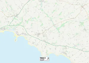 Primrose Close Gallery: Cornwall TR20 9 Map