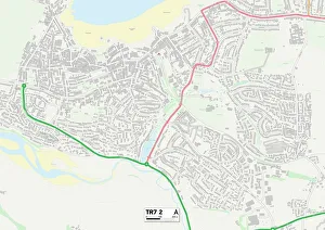 UK Maps Gallery: Cornwall TR7 2 Map