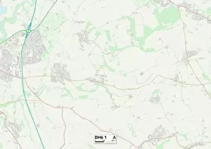 County Durham DH6 1 Map