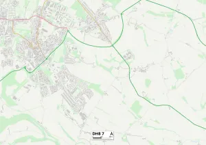 Sunderland Street Gallery: County Durham DH8 7 Map