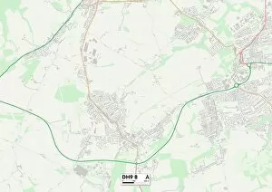 County Durham DH9 8 Map