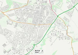 Milton Avenue Gallery: County Durham DL14 6 Map