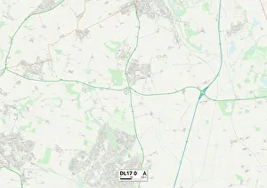 County Durham DL17 0 Map County Durham DL17 0 Map