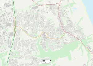Derwent Road Gallery: County Durham SR8 5 Map