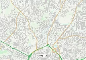 CV - Coventry Gallery: Coventry CV1 4 Map