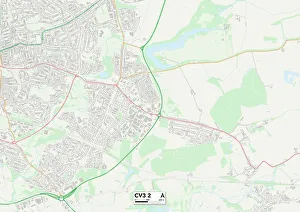 Florence Road Gallery: Coventry CV3 2 Map