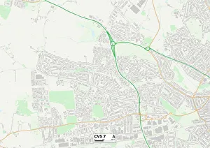 Windermere Avenue Gallery: Coventry CV5 7 Map
