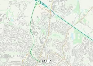 CV - Coventry Gallery: Coventry CV6 6 Map