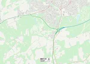 Primrose Close Gallery: Crawley RH11 9 Map
