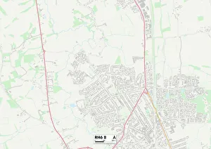 Newlands Close Gallery: Crawley RH6 8 Map