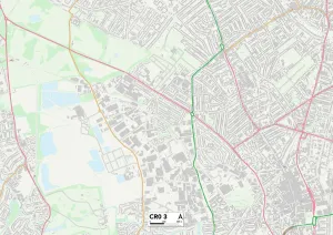 Rodney Close Gallery: Croydon CR0 3 Map