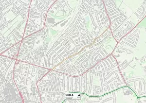 Croydon CR0 6 Map