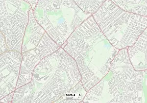 Spring Lane Gallery: Croydon SE25 4 Map