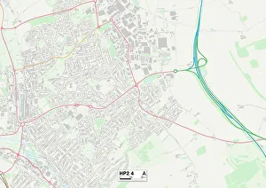 Longlands Gallery: Dacorum HP2 4 Map