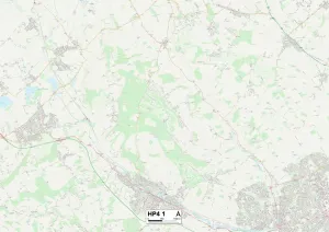 Hill View Gallery: Dacorum HP4 1 Map