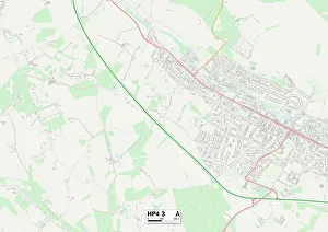 The Common Gallery: Dacorum HP4 3 Map