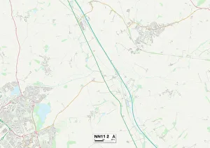 Manor Gardens Gallery: Daventry NN11 2 Map