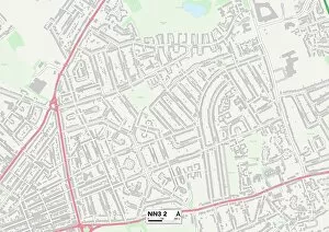Beverley Crescent Gallery: Daventry NN3 2 Map