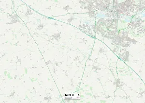 Hillside Crescent Gallery: Daventry NN7 3 Map