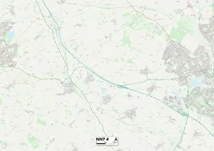West Way Gallery: Daventry NN7 4 Map