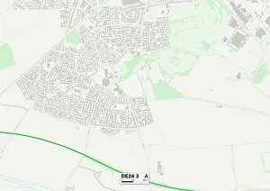 Monks Close Gallery: Derby DE24 3 Map