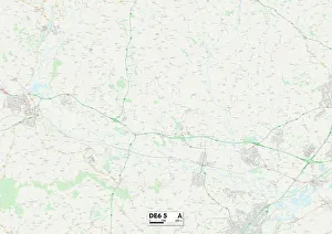 Sudbury Gallery: Derbyshire Dales DE6 5 Map