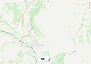 Hazel Grove Gallery: Derbyshire Dales S32 3 Map