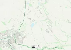 Cliff Road Gallery: Derbyshire Dales SK17 7 Map