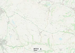 Highfield Avenue Gallery: Derbyshire Dales SK17 8 Map