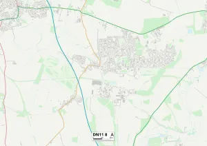 The Common Gallery: Doncaster DN11 8 Map