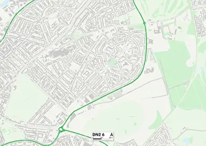 Dudley Road Gallery: Doncaster DN2 6 Map