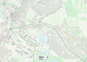 St Helens Road Gallery: Doncaster DN4 5 Map