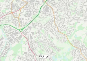 Parkfield Road Gallery: Dudley DY2 8 Map
