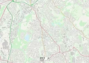 Dudley DY2 9 Map