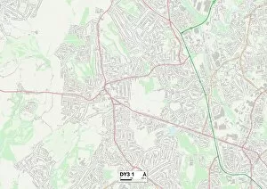 Dudley DY3 1 Map